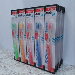 超值選擇 日晨軟毛牙刷9096a水晶手柄三笑同款，僅0.55元